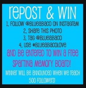Sweet Blue Instagram contest | Fiore Communications