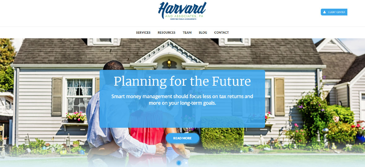 Harvard & Associates home page
