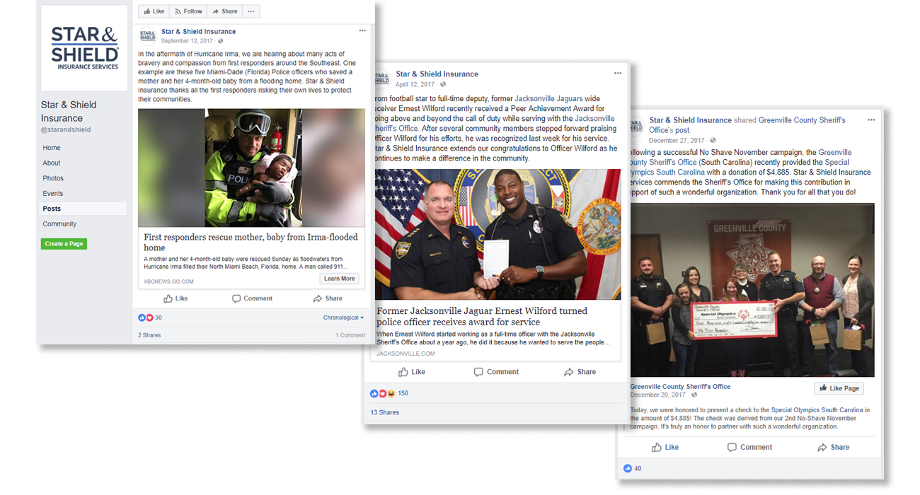 fb-collage Star & Shield facebook posts