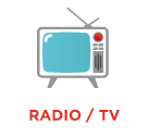 Radio and TV icon